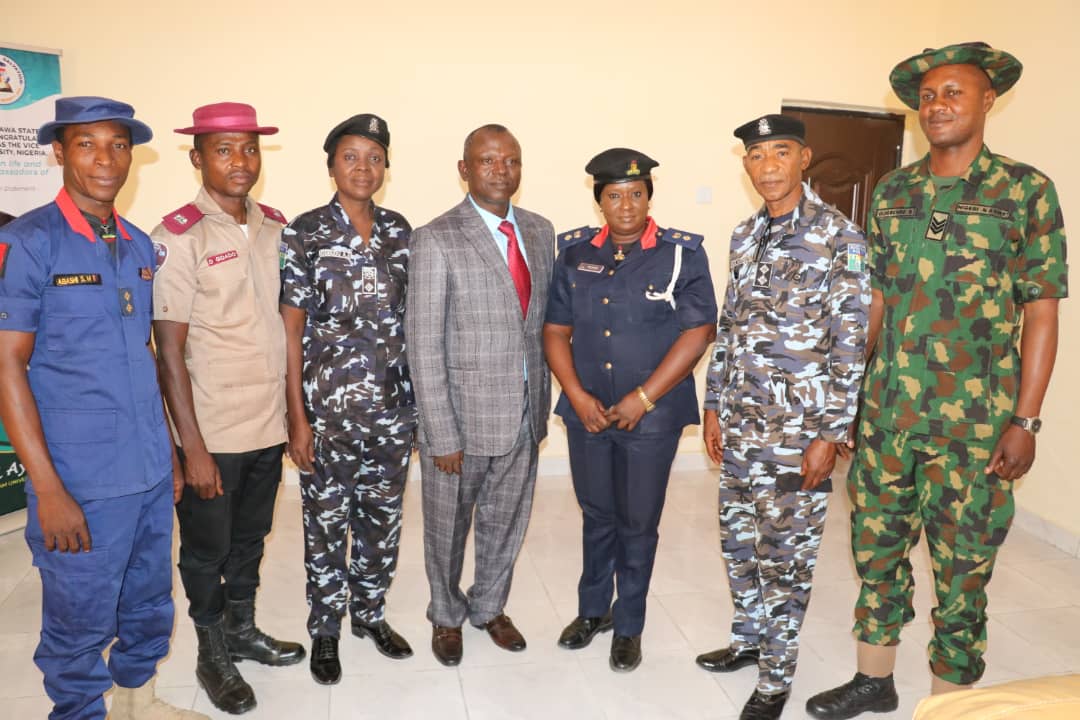 Joint Security Agencies Pays Courtesy Visit To Vice-Chancellor, Prof ...